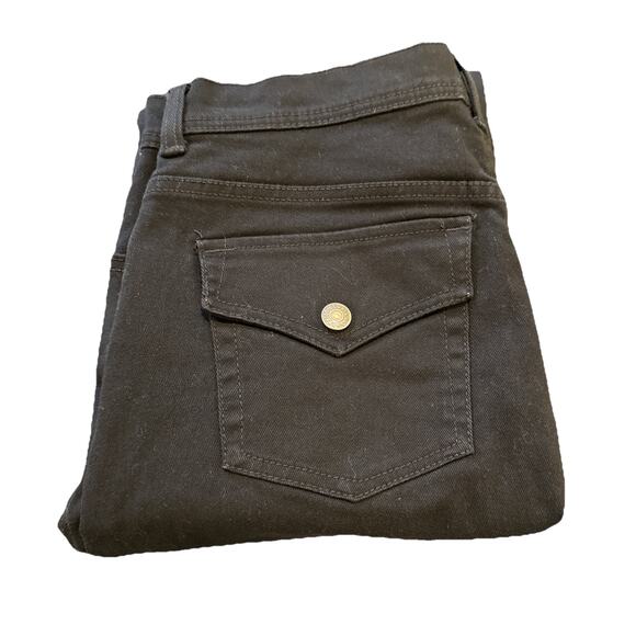 Gloria Vanderbilt-Amanda Jeans Womens with Back Pkt Flaps-Size 12 Average-Black - Picture 12 of 13